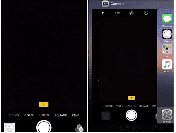 Iphone Black Screen Camera