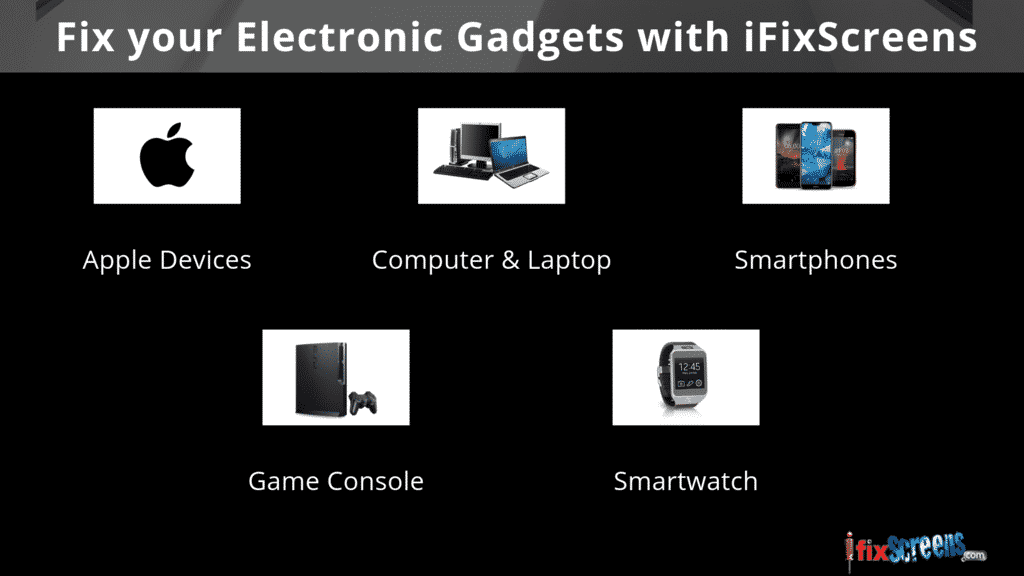 Repair Your Electronic Gadgets With Ifixscreens