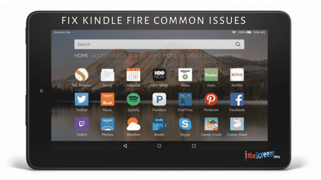 Fix Kindle Fire Common Issues