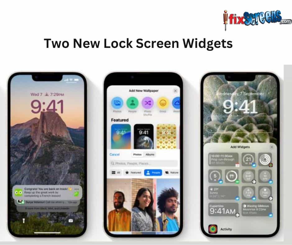 Two New Lock Screen Widgets