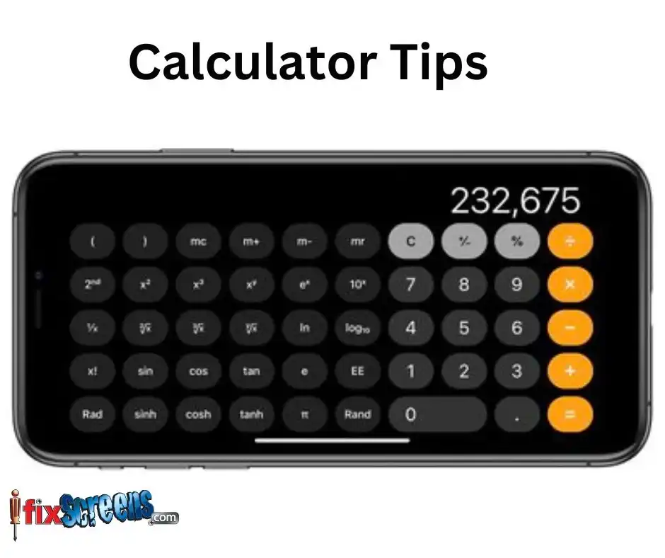 tip calculator iphone shortcut