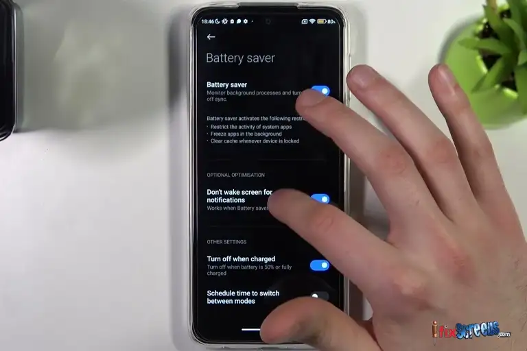 Use Battery-Saver Mode