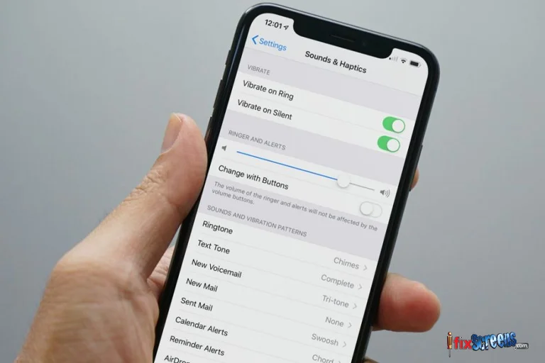 Checking The Ring/Silent Switch And Volume Controls In Iphone