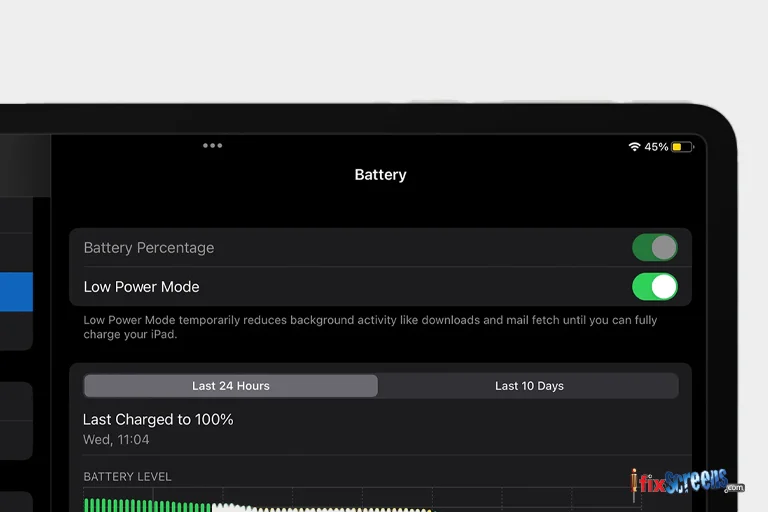 Check For Software Updates And Power Saving Modes