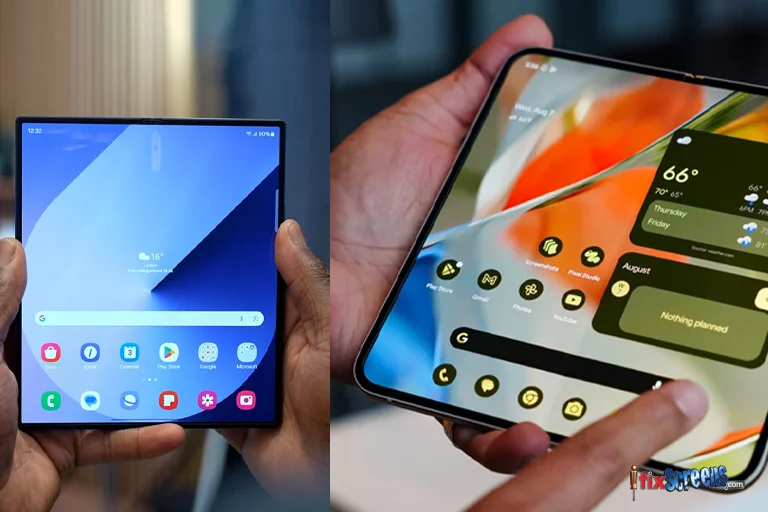 Google Pixel 9 Pro Fold Vs Samsung Galaxy Z Fold 6 Display