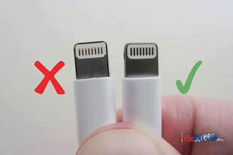 Use An Original Apple Lightning Cable