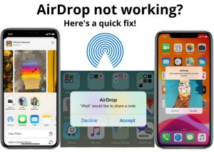 5 Quick Solutions For AirDrop NOT Working On IPhone/iPad In 2021